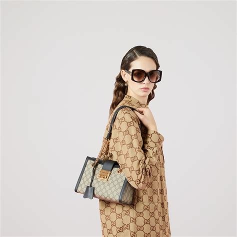 gucci padlock small gg shoulder bag women|genuine gucci padlock bag.